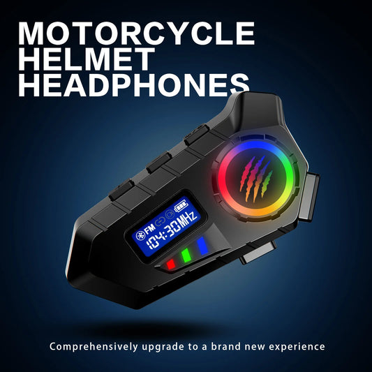 écouteurs de moto Bluetooth